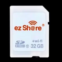 在飛比找Yahoo!奇摩拍賣優惠-我愛買#ez Share無線wifi記憶卡SD記憶卡SD卡w