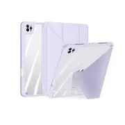 F07 Anti-fall Clamshell Case Purple for IPad Pro 12.9 (2018/2020/2021/2022)