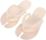 [CTIRCHIU] Portable Spa Slippers for Women Lightweight Foldable Non-slip Shower Shoes Comfortable Fit for Hotel Spa and Travel