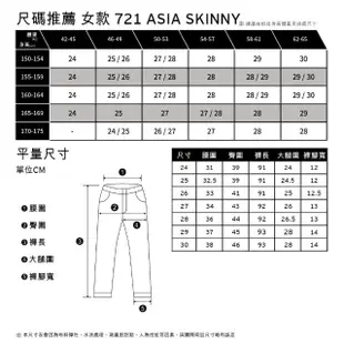 【LEVIS】女款 LMC MIJ日本製 721高腰緊身窄管牛仔長褲/日本職人磨損雕花工藝/靛藍赤耳/及踝款 熱賣單品