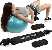 Bold Fitness Pro Hip Thrust Weightlifting Belt - Ultra-Durable Neoprene & Polyester, Black, 33 Inches, Supports Up to 100 lbs
