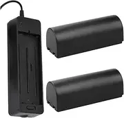 NB-CP2L Battery Or Charger，Compatible for Canon SELPHY CP1300 Cp1200 CP300 CP330 CP400 Photo Printer Accessory(2BatteryWithCharger)