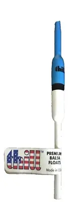 Thill Premium Balsa Floats Blue And White Bobber-Brand New-SHIPS N 24 HOURS
