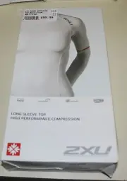 NEW 2XU WOMENS LONG SLEEVE HIGH PERFORMANCE ATHLETIC SHIRT X-SMALL WA1122A