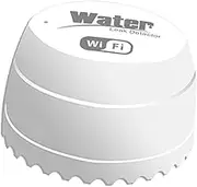 BlueAOQ WiFi Water Leak Sensor Water Leakage Intrusion Detector Alert Water Level Overflow Alarm Tuya Smart Life App Remote Control for Home House Security