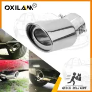 Universal Car Exhaust Pipe Tip Rear Tail Muffler Stainless Steel Accessories J (for: Jaguar)