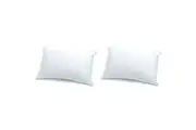 2PK Jason Kooling Honeycomb Medium Rectangle Sleeping Pillow Cushion White