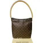 LOUIS VUITTON 路易威登 托特包 M51145 老花MONOGRAM LOOPING GM 日本直送 二手