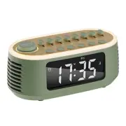 White Noise Machine Bluetooth Speaker, Digital Alarm Clock Sleep Timer with L...