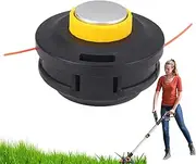 String Trimmer Head,Trimmer Replacement - Edger Cutter Attachments for Lawn Care, Brush Clearing Yard Maintenance Grass