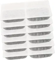 6pcs Drinking Fountain Filter Pet Water Dispenser Cat Dispensers Animal Automatic Pets Water Dispenser Supplies Dog Water Filter Drinking Fountain Accessories White Filter Sponge Generic