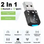 WiFi 6 AX900 USB Adapter – Dual Band 2.4G/5GHz Bluetooth 5.4 High-Speed Internet