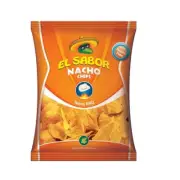 Chips 10 packs*100 g El Sabor Nacho corn with barbecue flavor