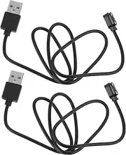 ETHZZLE Magnetic Charging Cable for Smartwatch 2 Pin Charger Wire Magnetic Cable Fast Charging Suitable for Multiple Brands