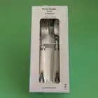 Pottery Barn / Peter Rabbit Utensil Set, Fork & Spoon, Brand New In Box