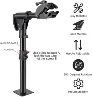 Bike Bicycle Cycling Repair Rack Workstand MTB Road Bench Mount Repair Stand
