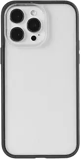 3sixT BioFlex Phone Case for iPhone 14 Pro Max, Clear/Black