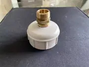 IBC TOTE TANK BRASS 3/4" GARDEN HOSE ADAPTER - Free Shipping In USA
