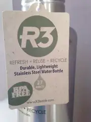 New CYCLOPS R3 27-Oz 18/8 Durable Lightweight Stainless Steel H2O Bottle DW Safe