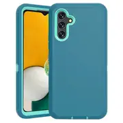 Samsung Galaxy A04S /A13 5G Case Drop Resistant Defender Tradies Heavy Duty Rugged Shockproof Tough Cover (Teal)