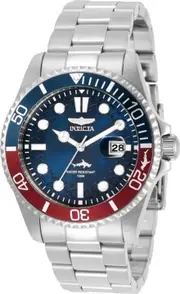 Invicta Pro Diver Stainless Steel Blue Dial Quartz INV30951 100M Analog Men's Watch