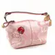 【店內展示品】COACH粉紅色瓢蟲小手提包