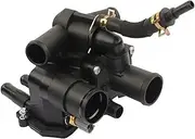LR004318 Thermostat Housing Compatible With Land Rover Range Rover L322 Range Rover Sport 3.6 TDV8 6H4Q8A586DC Auto Parts Coolant System