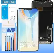 (Incell) Screen Replacement for iPhone 13 A2482,A2631,A2634,A2635,A2633 6.1" 3D LCD Touch Display Touch Digitizer Assembly | Free Tools | Protective Film