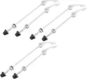 Happyyami Alloy Bicycles Skewer Set Quick Release Lever for Hub Road and Mountain Bikes 3 Pairs