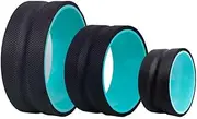 Back Roller - Back Wheel for Deep Tissue Massage,Back Roller Wheel for Back Pain Relief, Yoga Wheel, Back Stretcher & Foam Roller for Back Stretching, Back Cracking Device