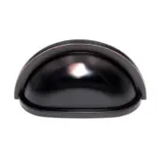 Oil Rubbed Bronze Highlighted 3"cc Hickory Williamsburg P3055-OBH Cup Pull