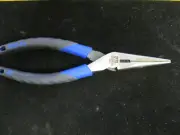 NEW IDEAL 35-3038 BA LONG NEEDLE NOSE ELECTRICAL PLIERS SIDE CUTTER FREE SHIP