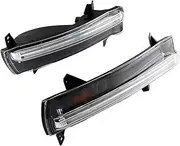 LED DRL Daytime Running Light Front Bumper Driving Fog Lamp with Turn Signal Assembly Accessories Compatible With Jeep Compass 2017 2018
