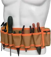 Easy Carrying Heavy Duty Electrician Waist Tool Belt Bag with Adjustable Strap
