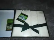 CHARLES GALLEN IRISH LINENS FROM IRELAND 4 napkins 18"X18" 100% Linen NEW