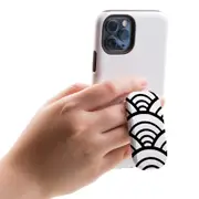 Kickstand Grip AddOn, Universal Phone Holder, Japanese Folk Waves