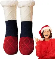 [Generic] Fuzzy Floor Socks,Winter Cozy Socks For Women - Fuzzy Gripper Socks Comfortable Sleeping Socks For Women, Men, Postpartum Must-Haves