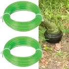 Long lasting 2mm 15M Nylon Brush Cutter Line Wire for Garden Grass Trimmer