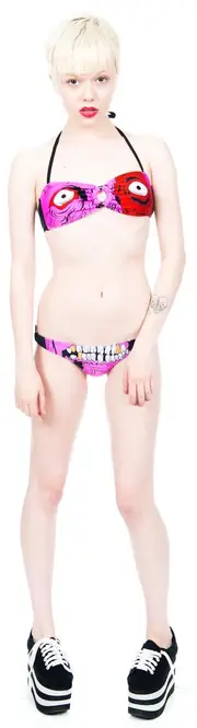 [Iron Fist] Gold Digger Zombie Chomper Bandeau Bikini