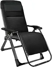 Zero Gravity Lounge Chair, Zero Gravity Outdoor Chair Folding Reclining Garden Chairs Beach Lounge Chair for Yard and Patio,C Lounge Chair (Color : F) Comfortable Anniversary
