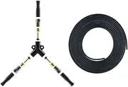 Dickly Tricycle Hydraulic Brake Hose Kit Hydraulic Oil Splitter Connector Oil Brake Hose Splitter, Y Shaped