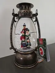 Regency LED Christmas Carolers Lantern Water Snow Globe Sparkling