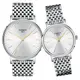 TISSOT 天梭 EVERYTIME 經典時尚對錶/銀 (T1434101101101+T1432101101101)