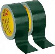 uxcell 1.6"x0.01" Bookbinding Tape, 22 Yard Total 2 Roll Cloth Bookbinding Repair Tape Book Binding Tape Self Adhesive for Repairing Old Books, Green