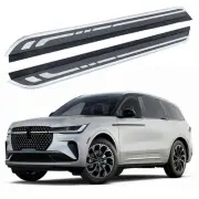 2PCS Aluminum Running Board fits for Lincoln Nautilus 2024 Side Step Nerf Bar