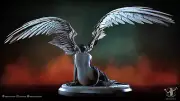Angelic Mary Ritual Casting Statue 3D Print Unpainted Unassembled