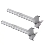 2pcs Forstner Drill Bits - [24mm] Carbide Wood Auger Opener Boring Bit, Gray
