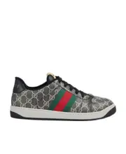 Gucci Screener Low-Top Sneakers UK10,UK9.5 Black