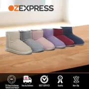 AUSTRALIAN SHEPHERD® UGG Sheepskin Wool Mini Classic Suede Boots Special Color