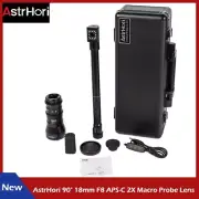 AstrHori 90° 18mm F8 APS-C 2X Macro Probe Lens for Sony Canon NikonFuji L-Mount